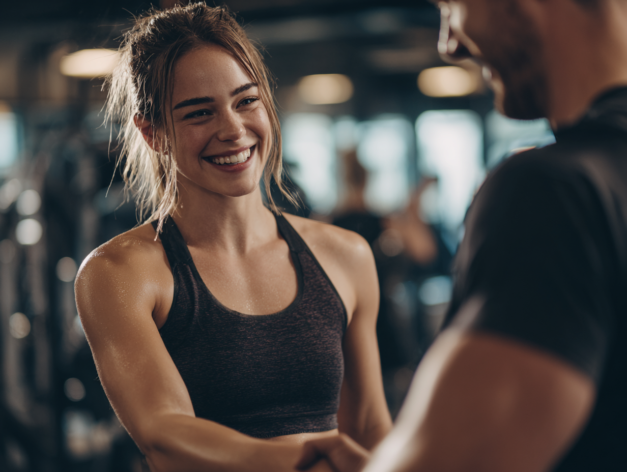 Група людей різного віку займається фітнесом